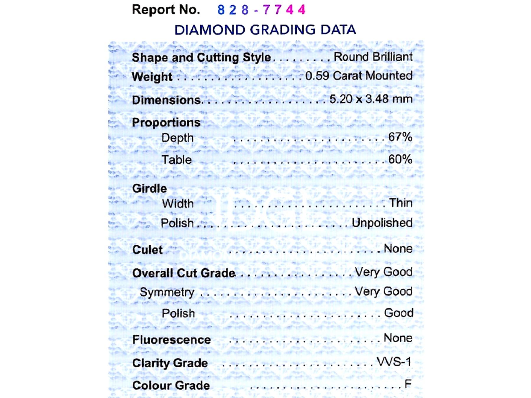 Pendientes vintage Art Déco de diamantes y platino de 5,09 quilates Circa 1950 en venta 9