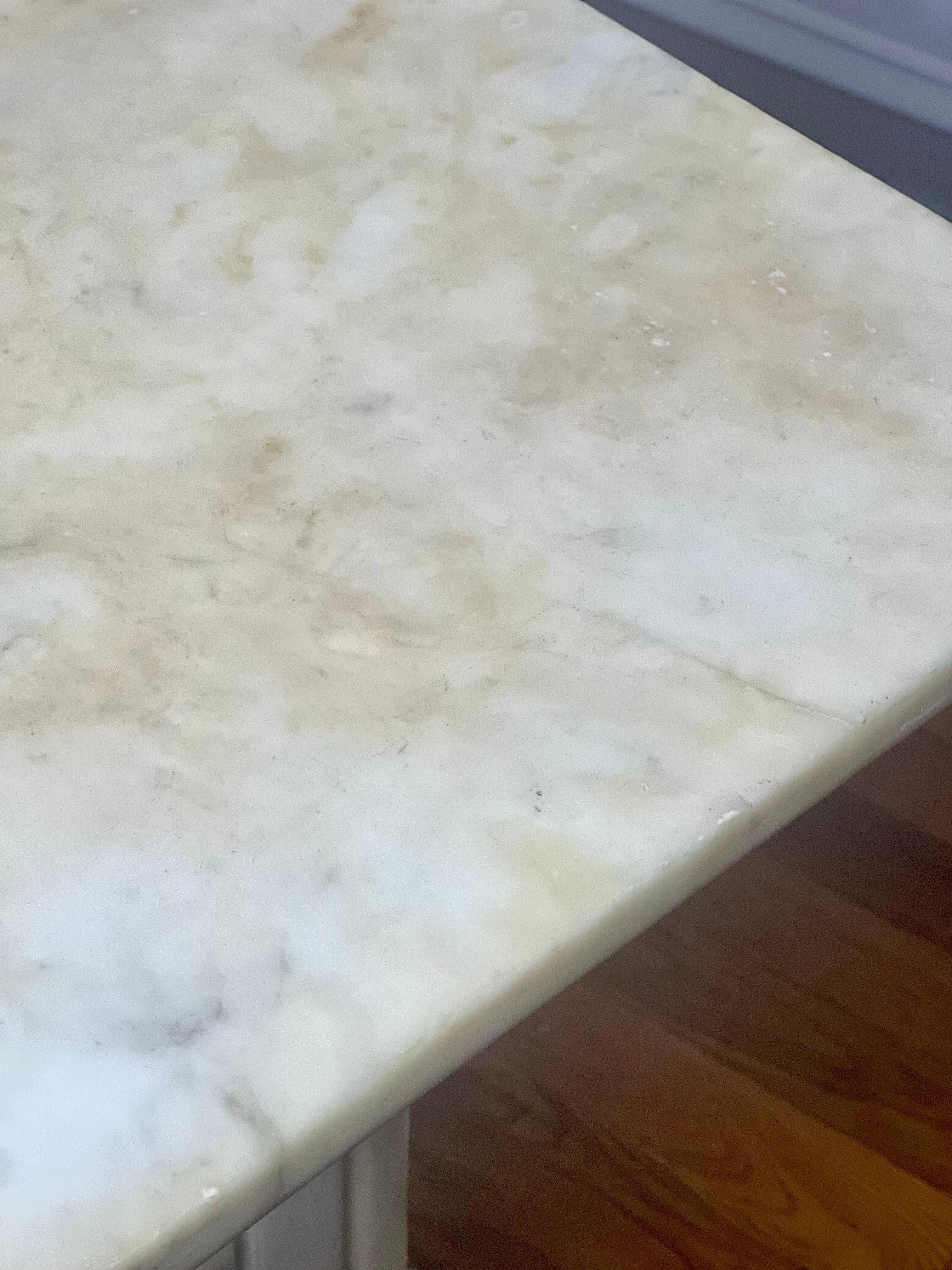 Art Deco Alabaster Square Pedestal Side Table 6