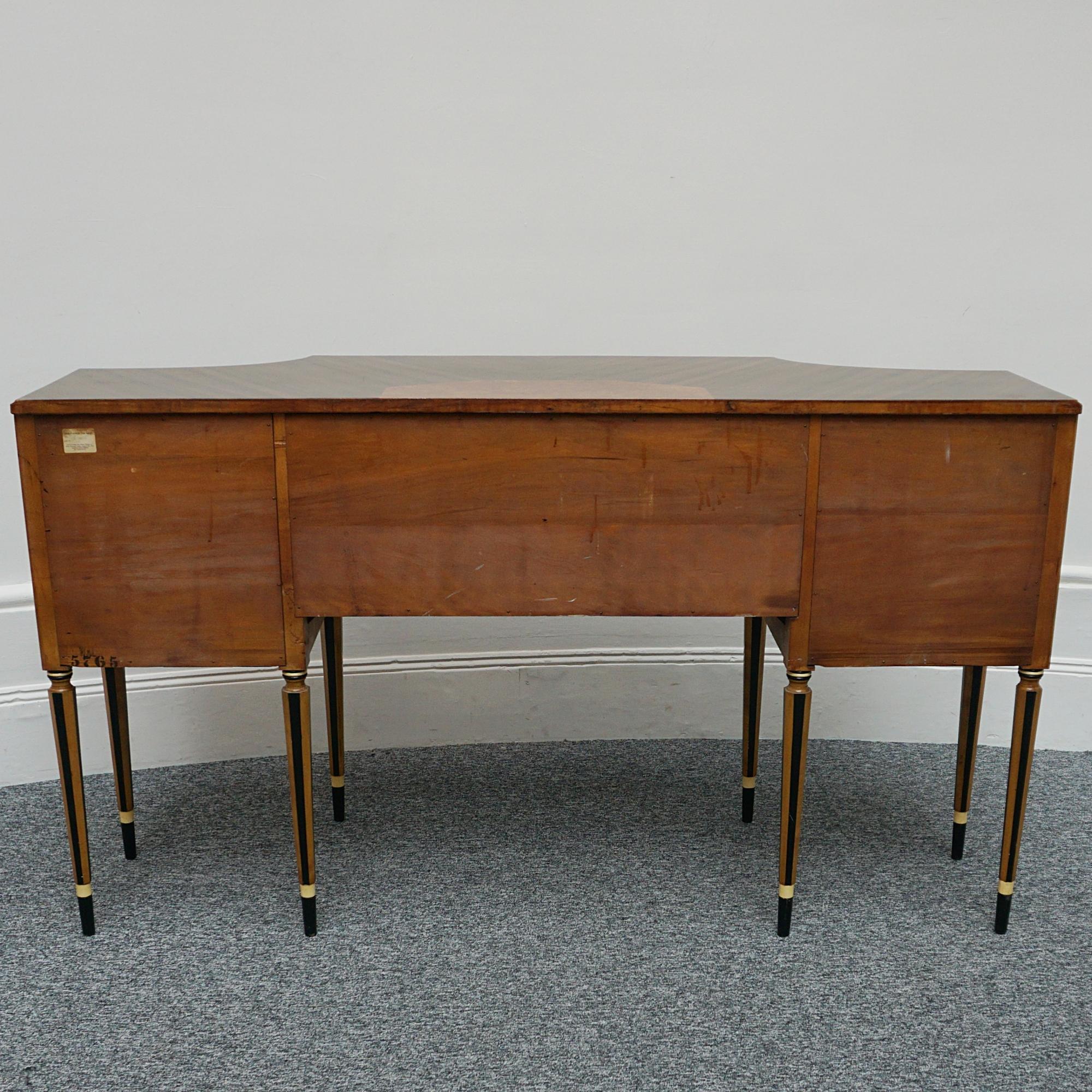Vintage Art Deco Australian Walnut Veneered Sideboard For Sale 6