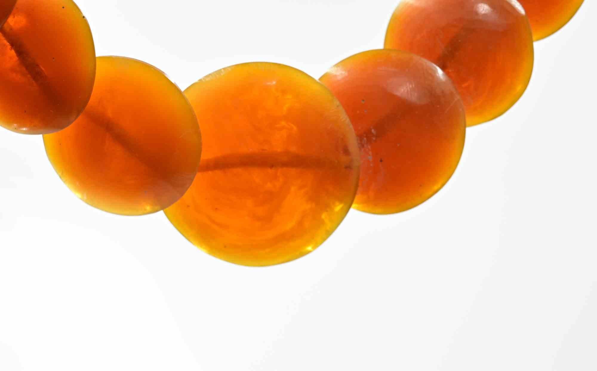 Art Déco Vintage Art Deco Bakelite Necklace, 1940s in vendita