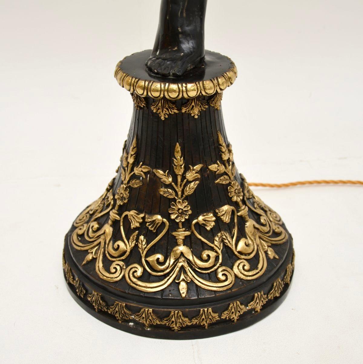Lampadaire ballerine Art Déco vintage 3