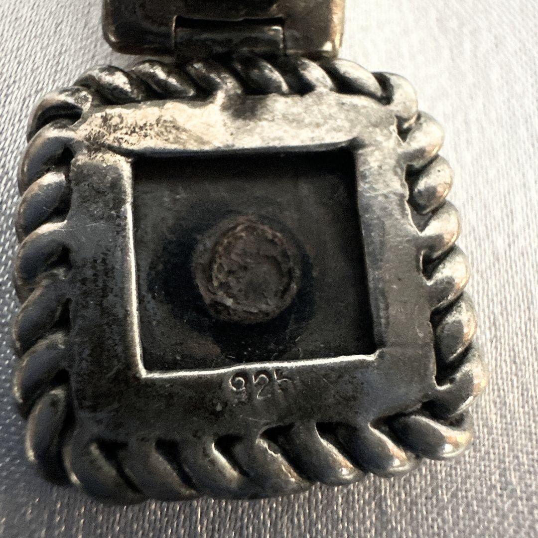 Pendientes Vintage Art Decó de cristal negro y plata con clip a la antigua usanza en venta 2