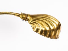 Vintage Art Deco Brass Desk Lamp Early 20th Century