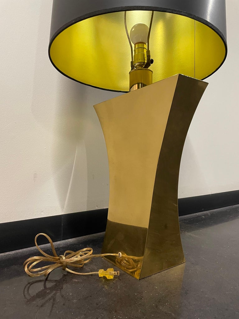 Vintage Art Deco Brass Table Lamp For Sale at 1stDibs vintage art
