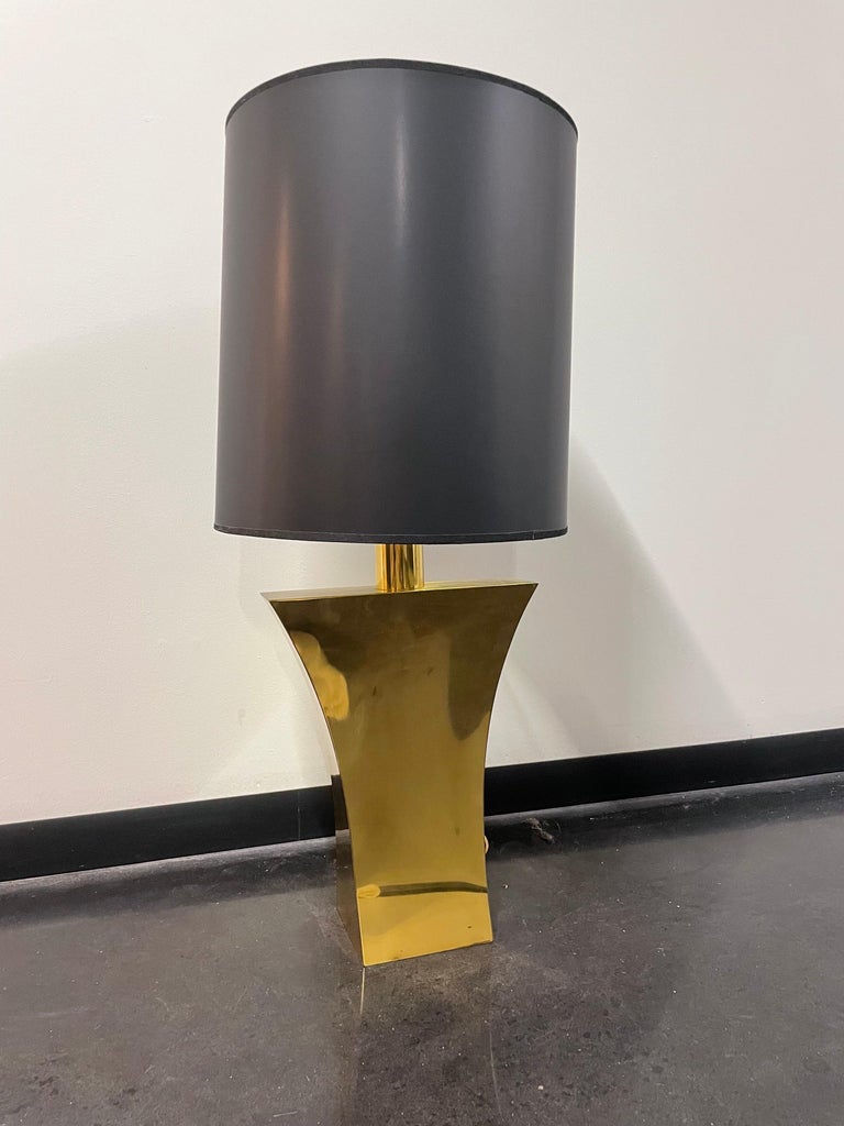 Vintage Art Deco Brass Table Lamp For Sale at 1stDibs vintage art