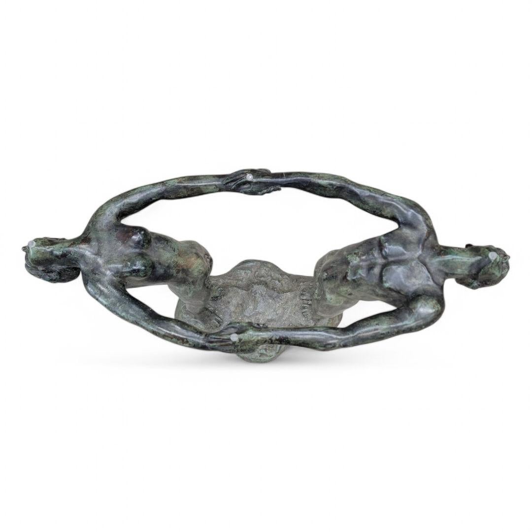 Vintage Art Deco Bronze Maude Sherwood Jewett Attributed 