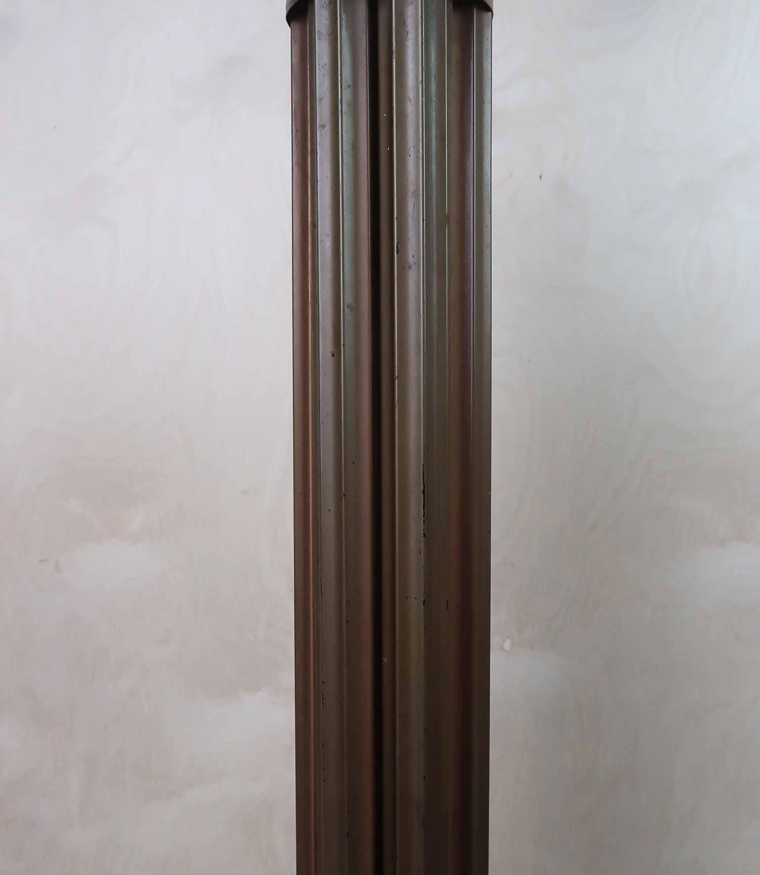 Inglese Lampada da terra d'epoca in metallo verniciato in bronzo Art Deco, inglese, C.C. 1930 in vendita
