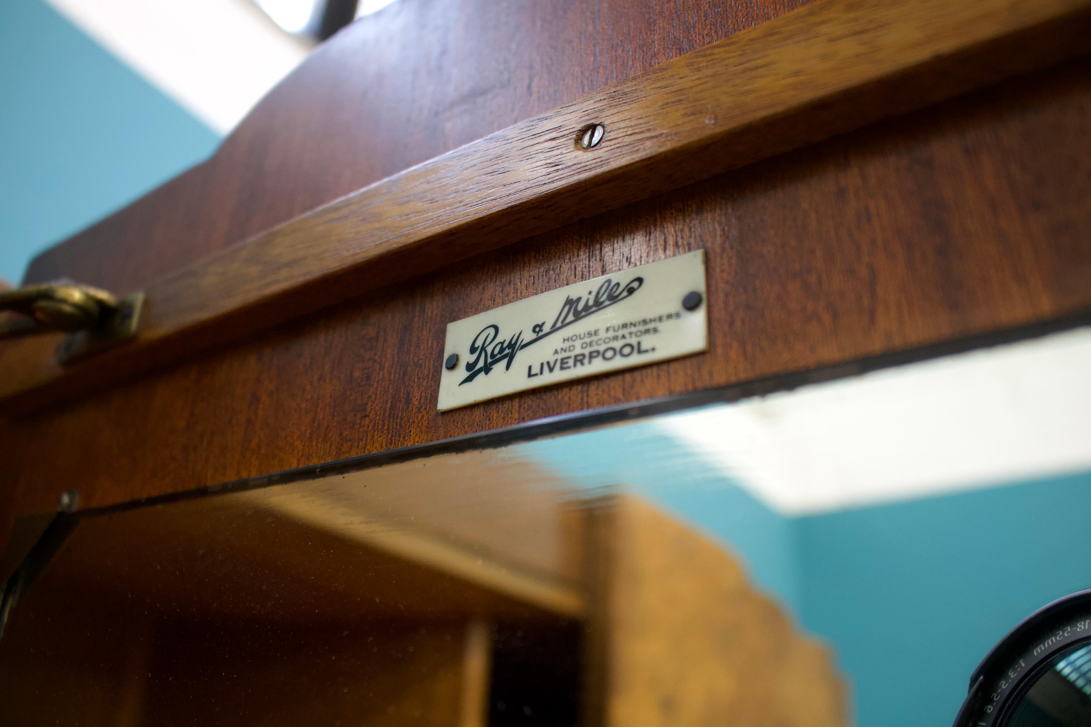 Vintage Art Deco Burr Walnut Wardrobe, 1930s For Sale 4