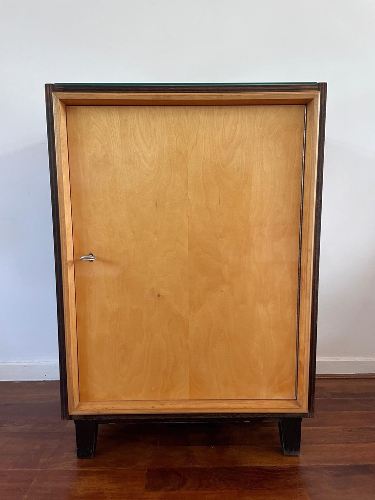 Vintage Art Deco 1960's Wooden MidCentury Design For Sale at 1stDibs