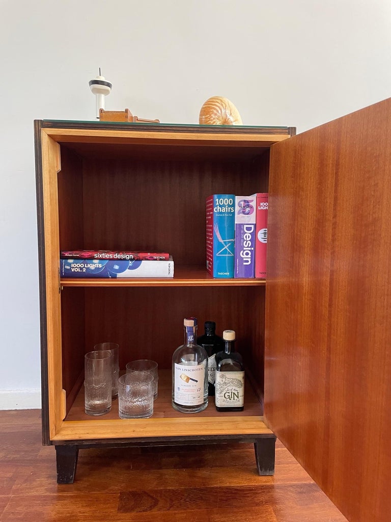 Vintage Art Deco 1960's Wooden MidCentury Design For Sale at 1stDibs