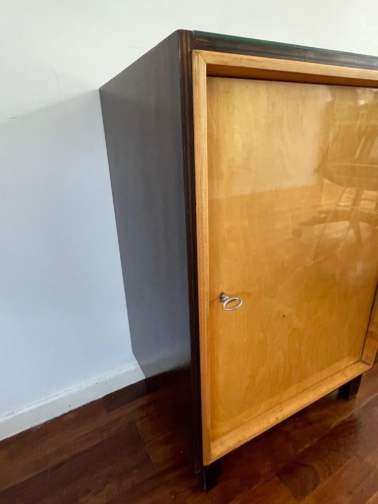 Vintage Art Deco 1960's Wooden MidCentury Design For Sale at 1stDibs