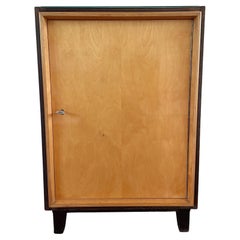 Vintage Art Deco Cabinet, 1960's Cabinet, Wooden Mid-Century Design Cabinet