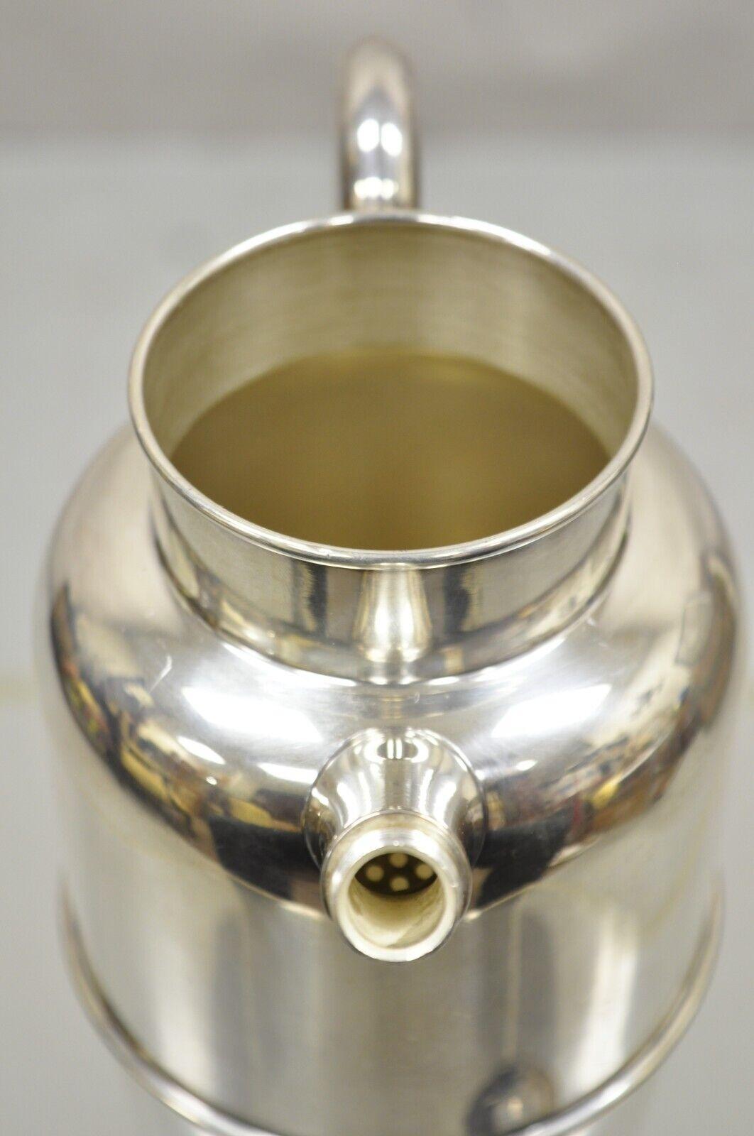 Vintage Art Deco Cambridge Silver Plated Cocktail Martini Shaker 3