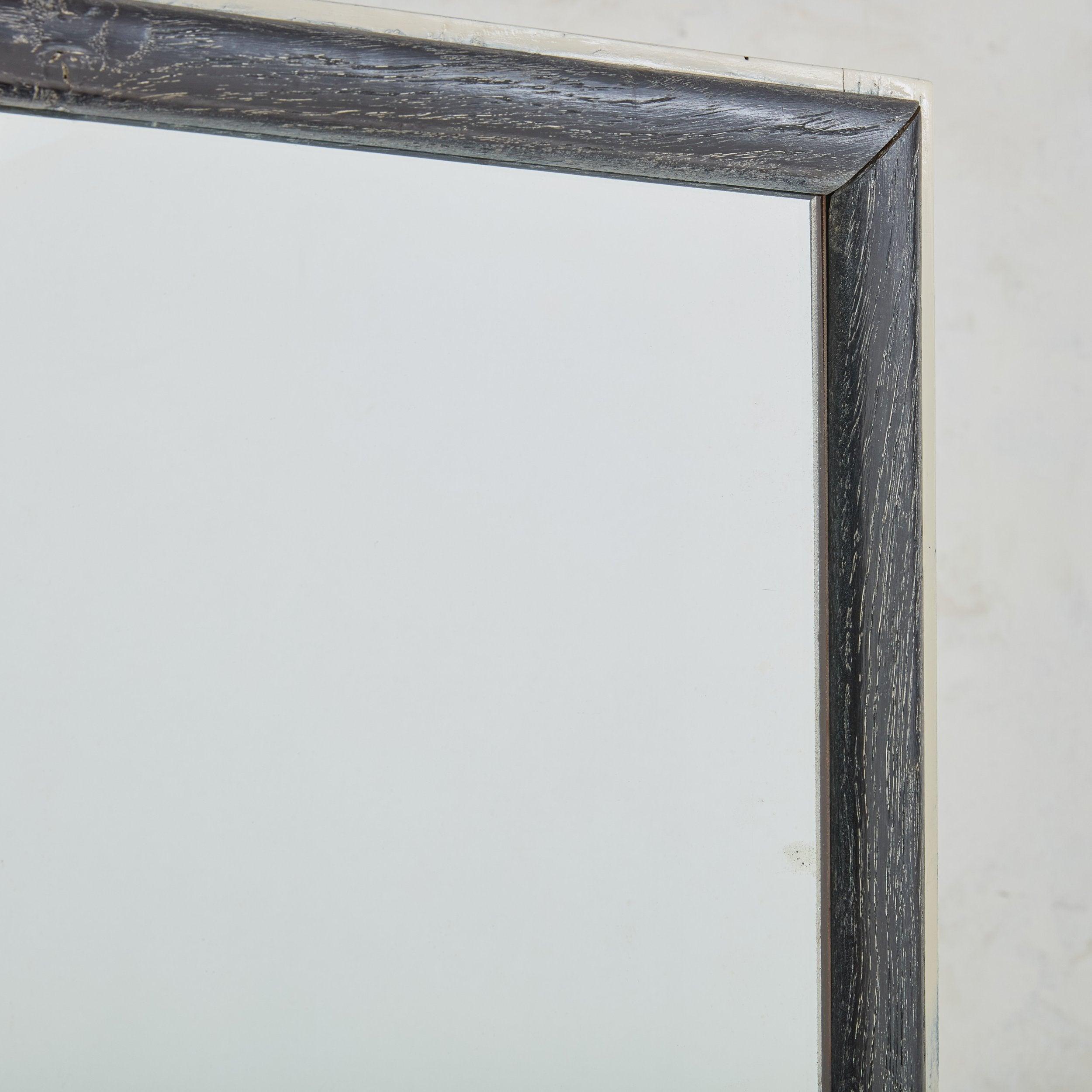 Vintage-Schreibtisch aus gekälktem, ebonisiertem Holz im Art déco-Stil im Angebot 4