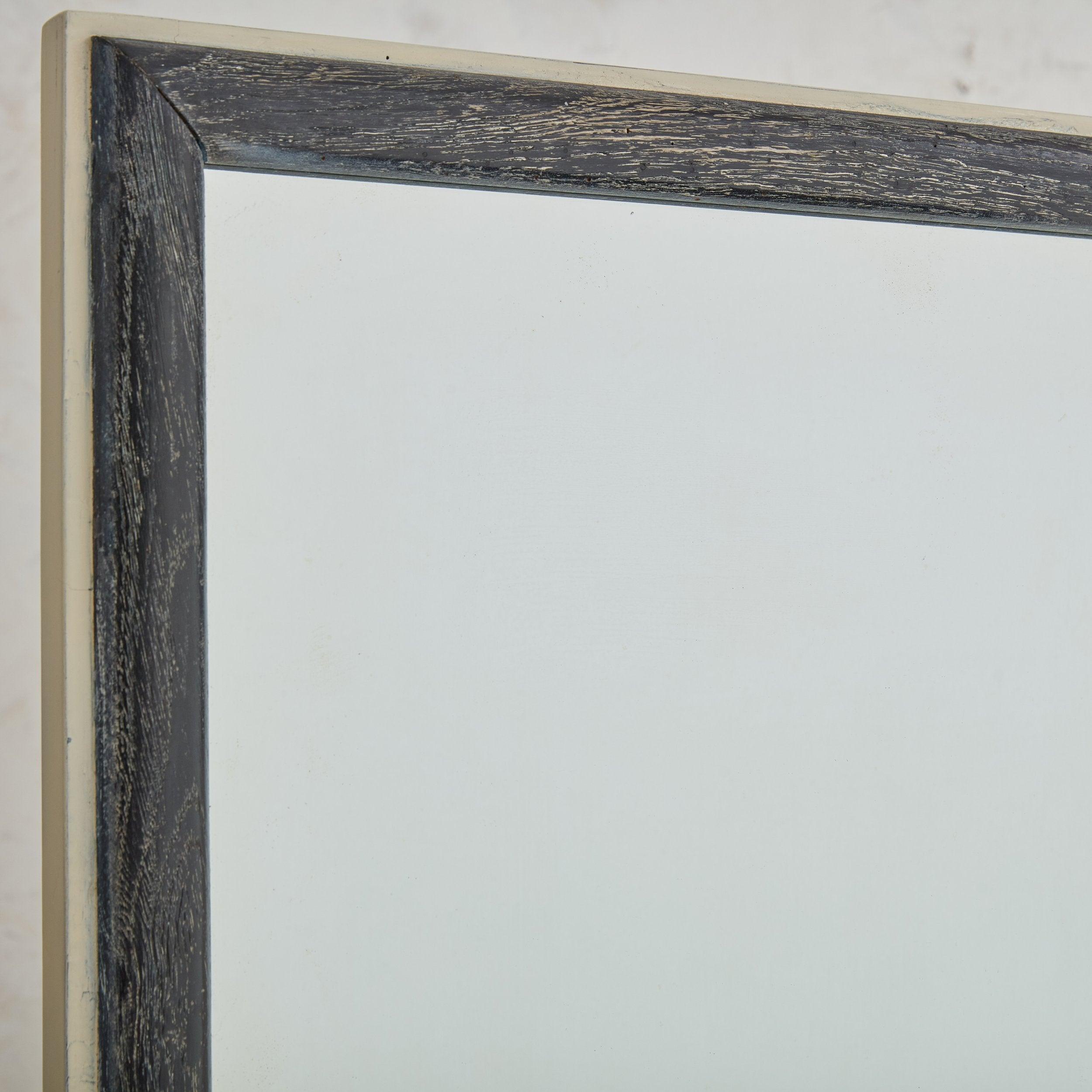 Vintage-Schreibtisch aus gekälktem, ebonisiertem Holz im Art déco-Stil im Angebot 5