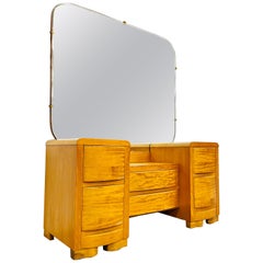 Vintage Art Deco Champagne Vanity
