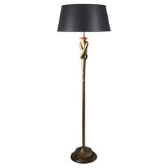 Vintage Art Deco Chinoiserie Floor Lamp attributed to Viktor Schreckengost