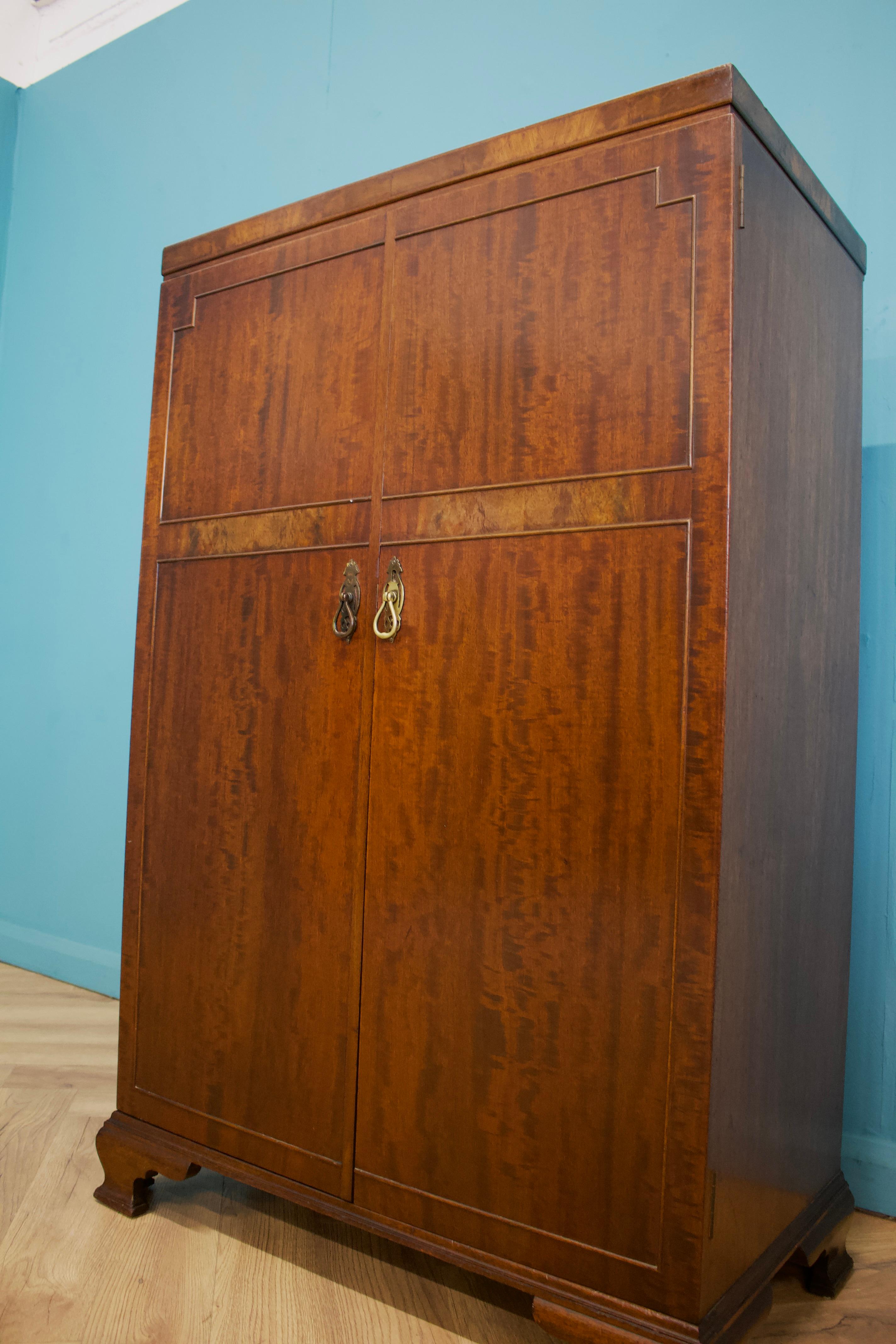 Armario Vintage Art Decó Compactum de Waring & Gillow, años 30 en Bueno estado para la venta en South Shields, GB