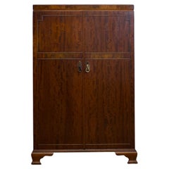 Armadio vintage Art Deco Compactum di Waring & Gillows, anni '30