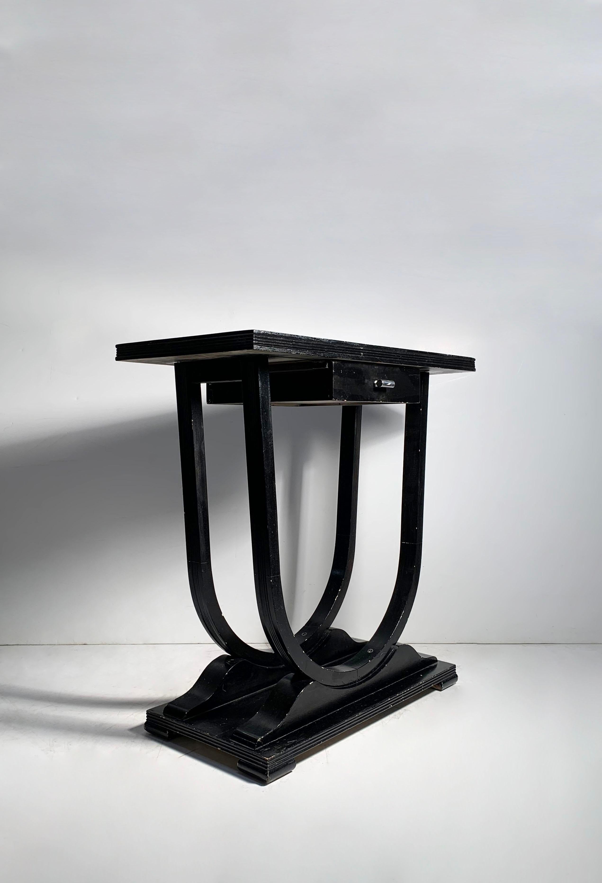 American Vintage Art Deco Console Table For Sale