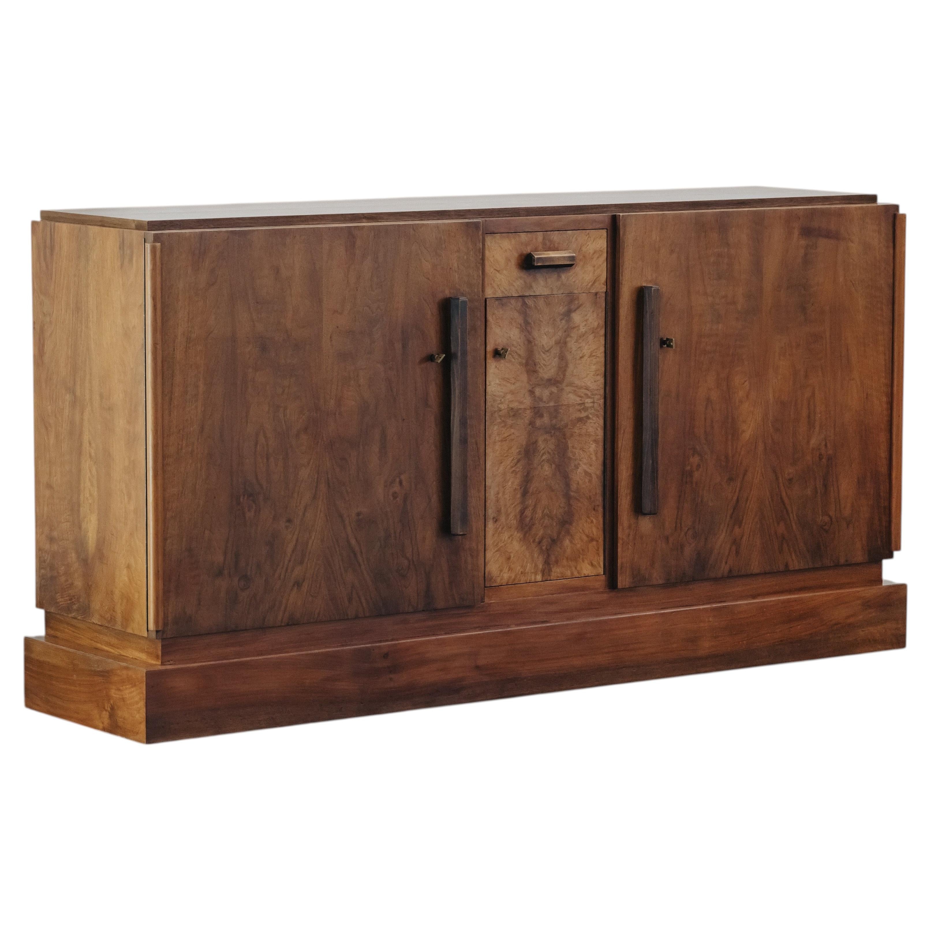 Vintage Art Deco Credenza From France Circa 1960