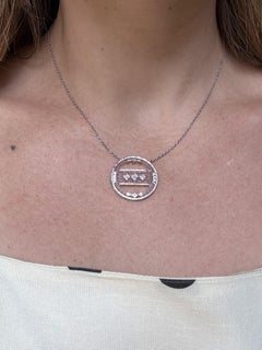 Vintage Art Deco Era Brooch Conversion Necklace