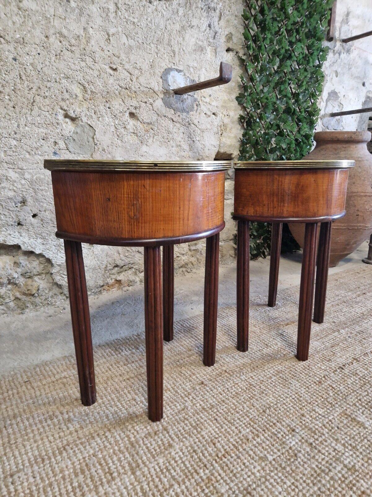 Art Deco French Bedside Tables Nightstands 4
