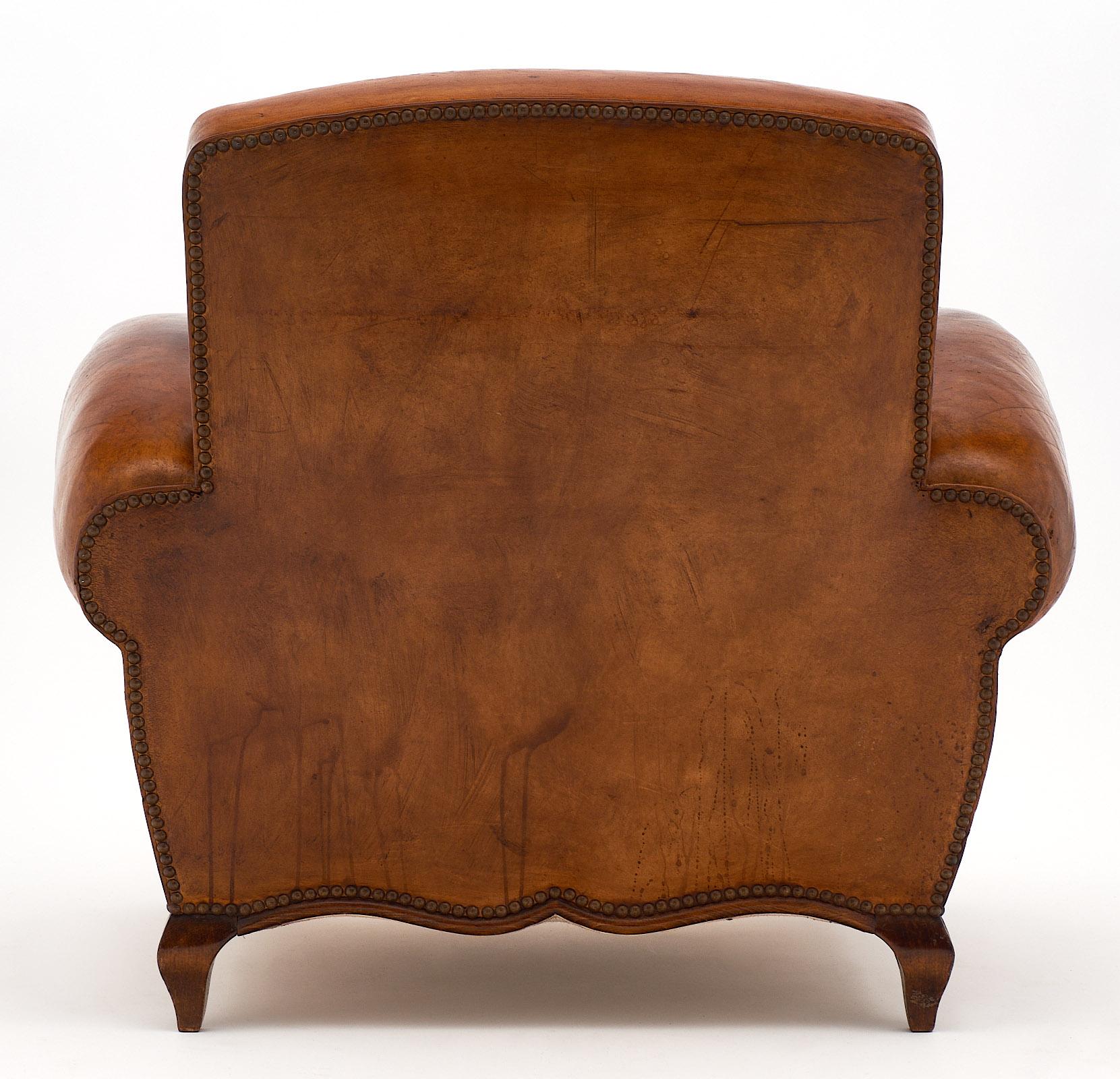 Vintage Art Deco French Club Chair 2