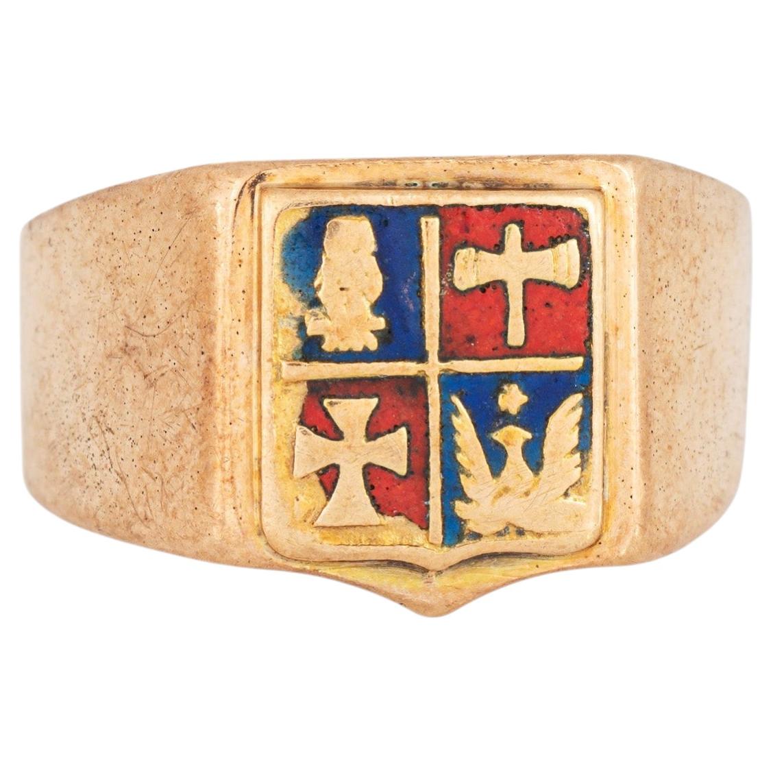 What is a crest ring?