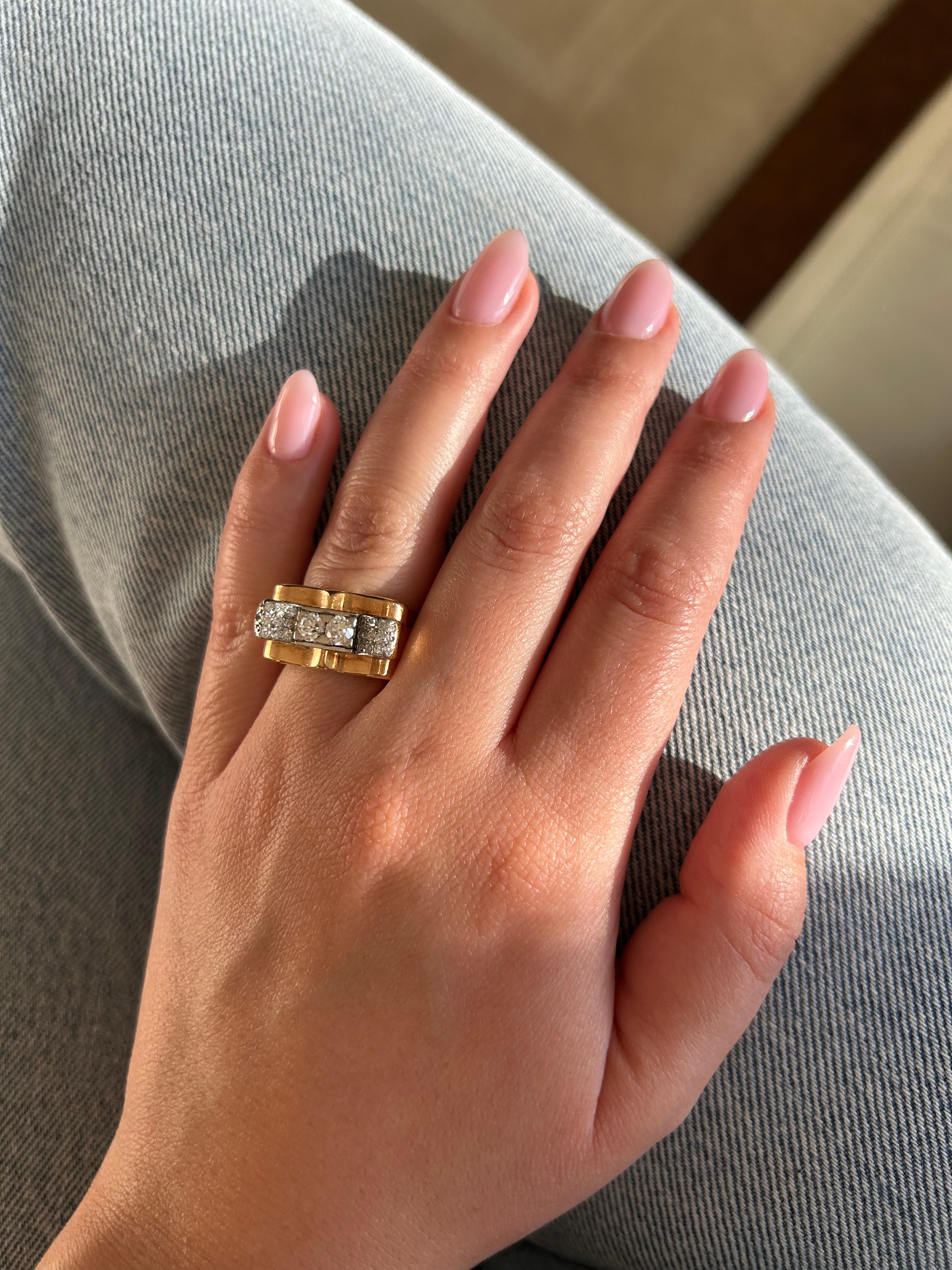 Élevez votre collection avec cette étonnante bague 