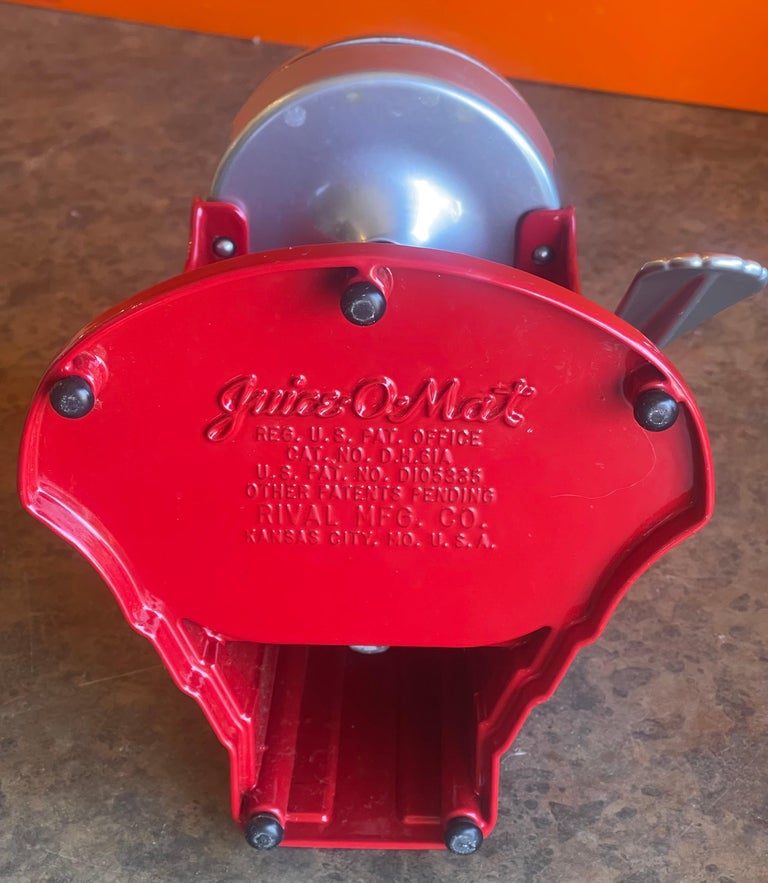 Vintage Art Deco "Juice O Mat" Juicer Machine by Rival Manufacturing at 1stDibs