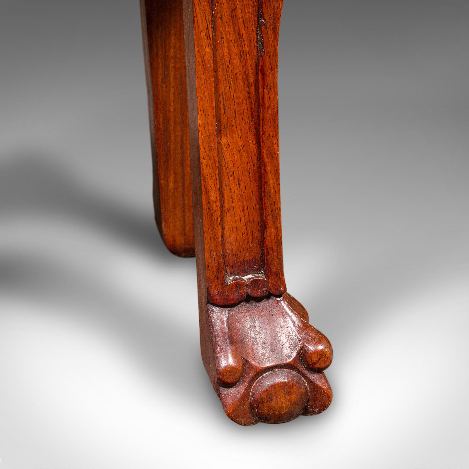 Vintage Art Deco Lamp Stand, Oriental, Occasional, Wine, Side Table, Circa 1940 en vente 3