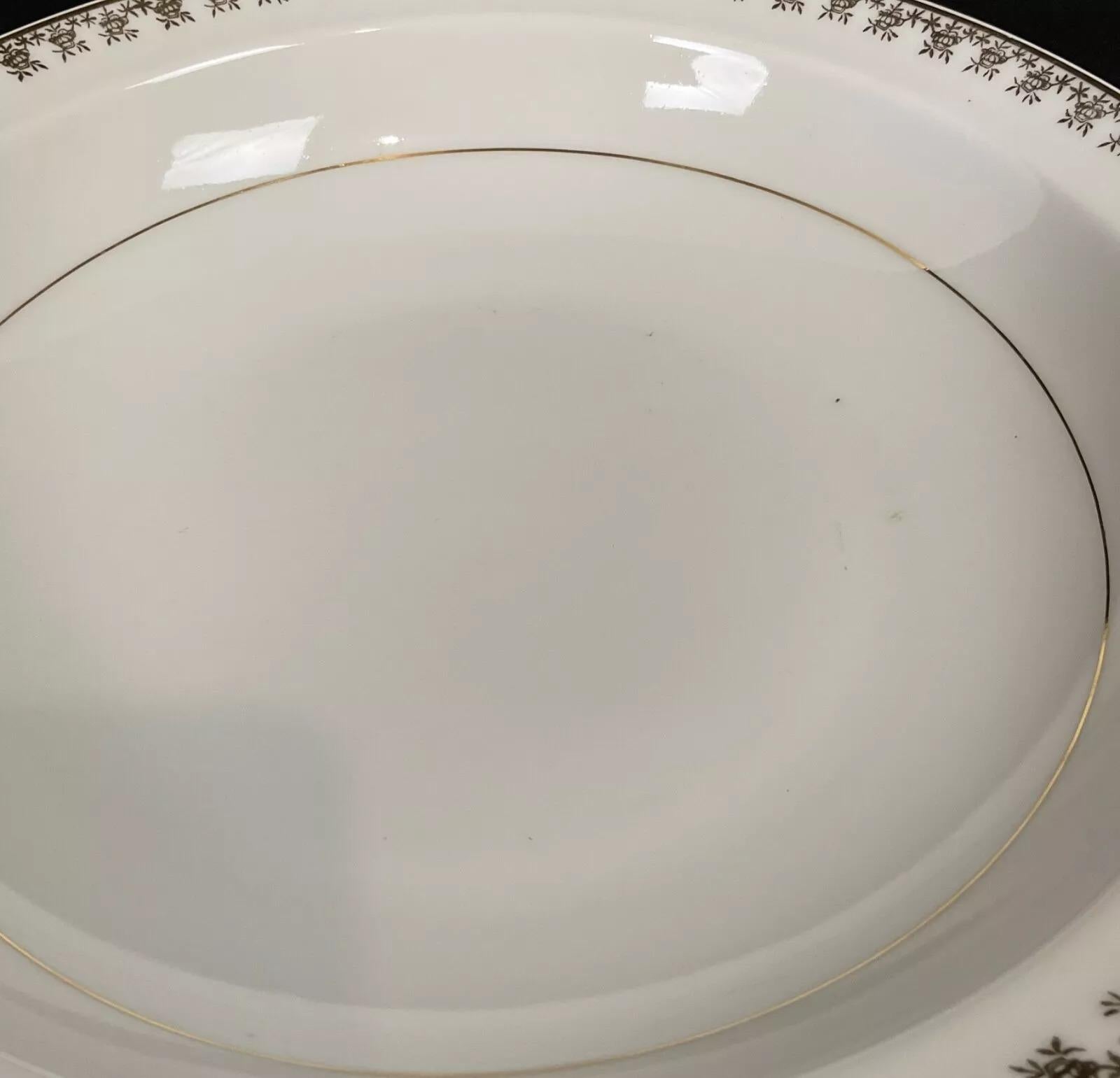Limoges-Porzellanschale im Art déco-Stil von D.R.B - 2Y455, Vintage im Angebot 1