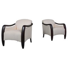 Vintage Art-Deco Lounge Chairs