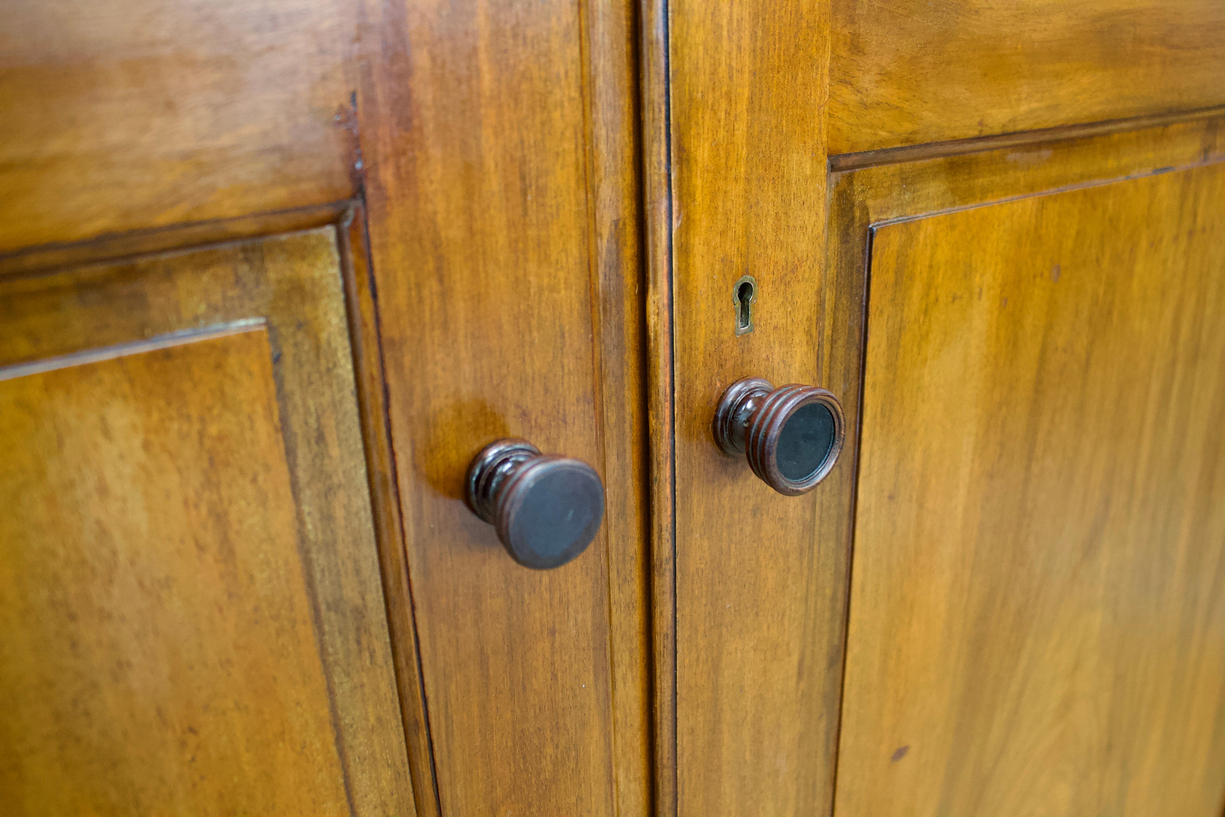 Vintage Art Deco Mahogany Fitted Wardrobe from Heals & Son, 1930s 3