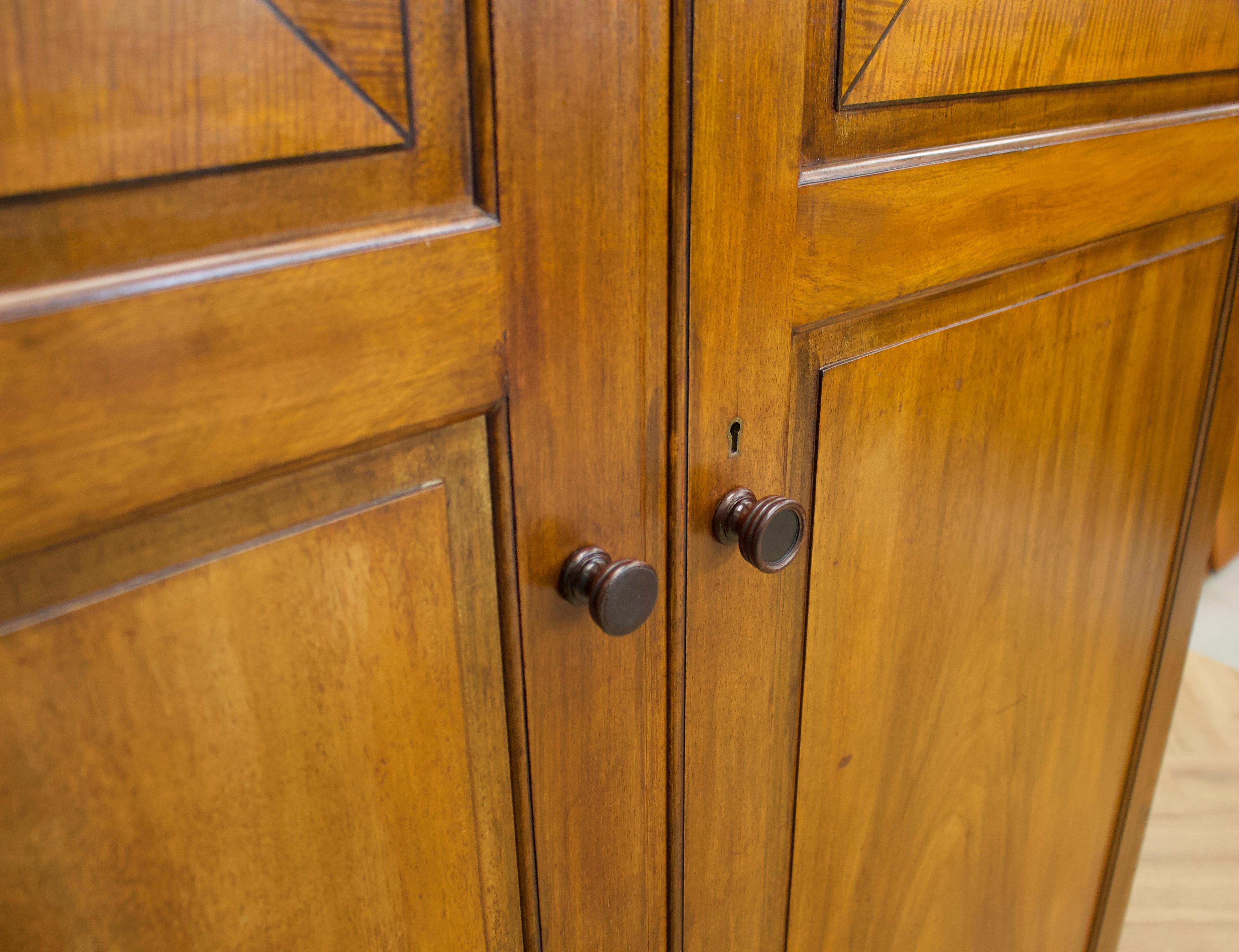 Vintage Art Deco Mahogany Fitted Wardrobe from Heals & Son, 1930s 7