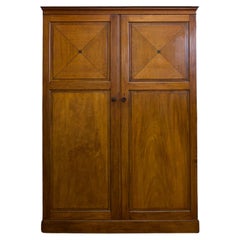 Vintage Art Deco Mahogany Fitted Wardrobe from Heals & Son, 1930s