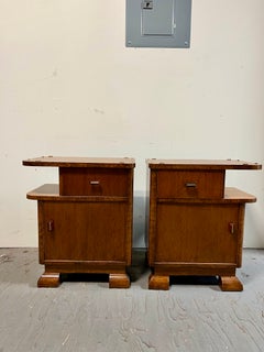 Vintage Art Deco Night Stands Italien
