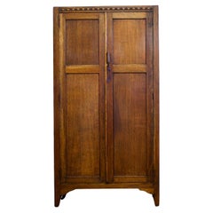 Armoire compacte Art Déco en chêne, années 1930
