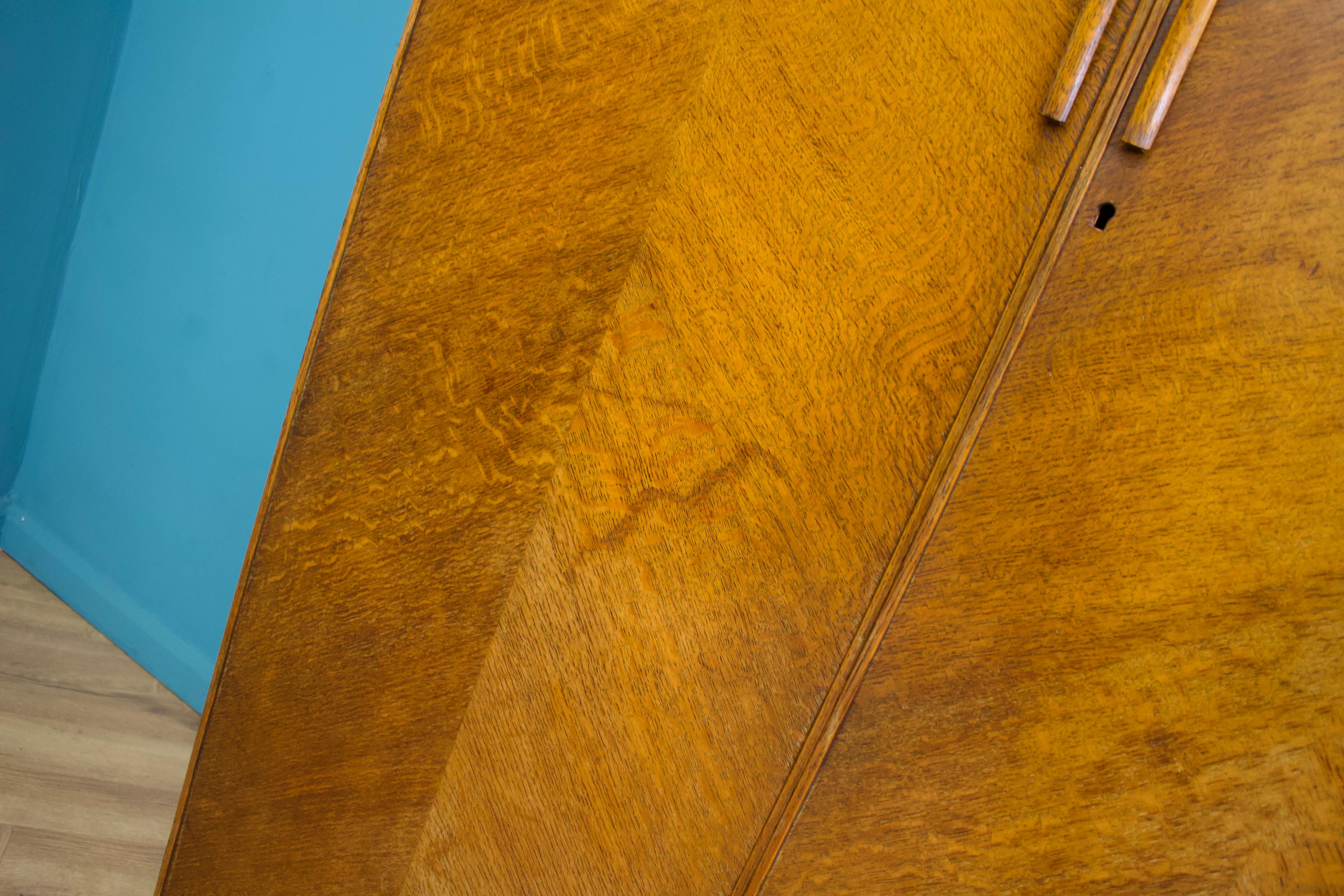 Vintage Art Deco Eiche Compactum Kleiderschrank von G-Plan (E Gomme), 1930er Jahre 5