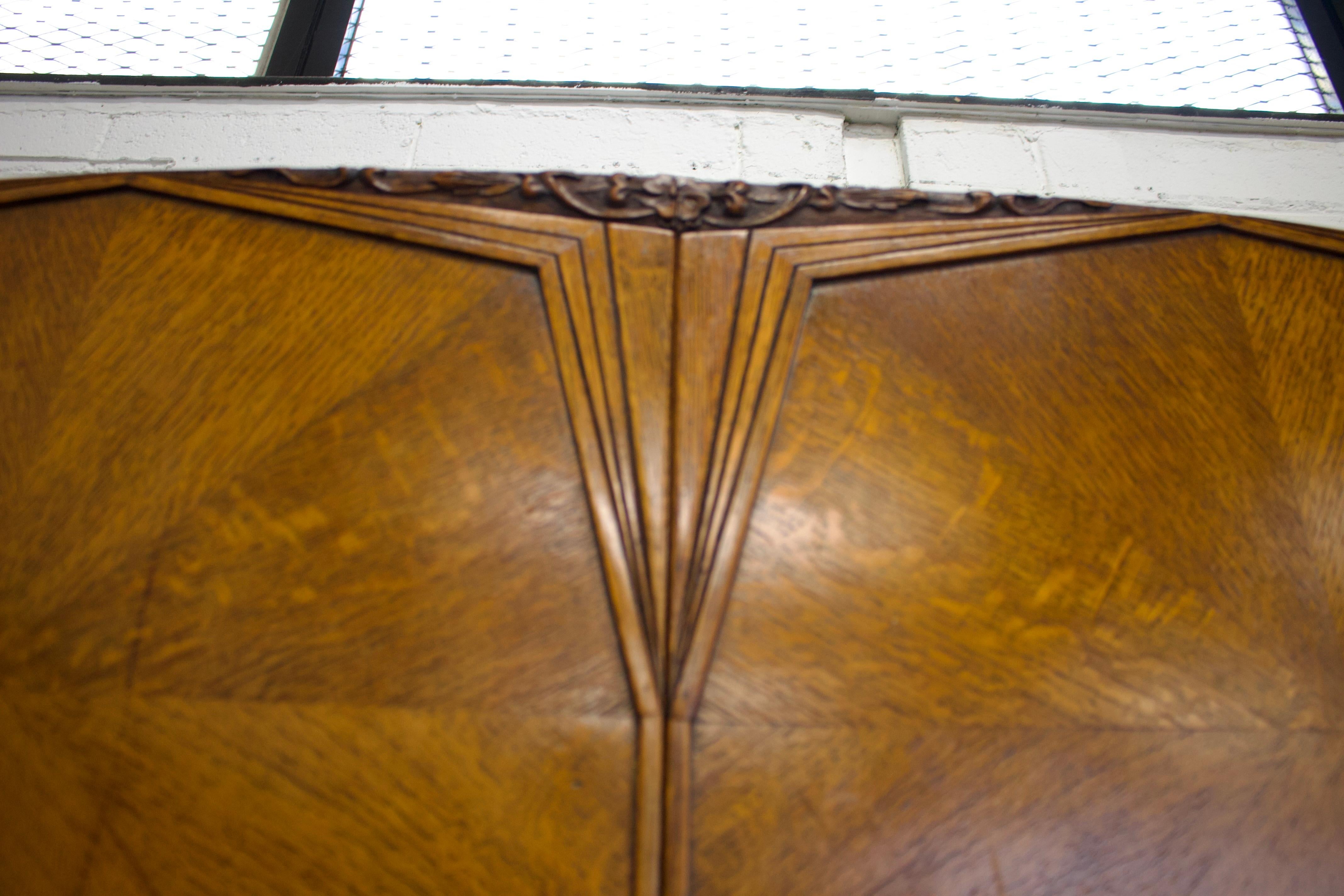 Vintage Art Deco Eiche Compactum Kleiderschrank von G-Plan (E Gomme), 1930er Jahre (Holz)