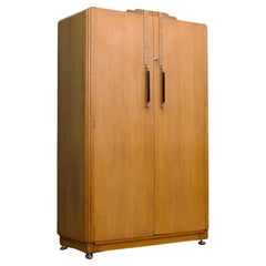Vintage Art Deco Oak Compactum Wardrobe from G Plan (E Gomme), 1930s