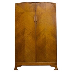Armadio Compactum in Oak Vintage Art Deco di G Plan (E Gomme), anni '30