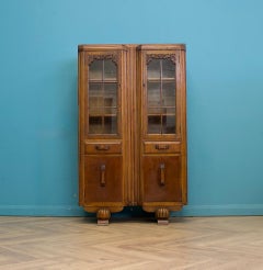 Libreria vintage in quercia smaltata Art of Vintage, anni '30
