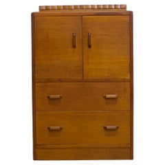 Vintage Art Deco Tallboy aus Eiche von G-Plan (E Gomme), 1930er Jahre
