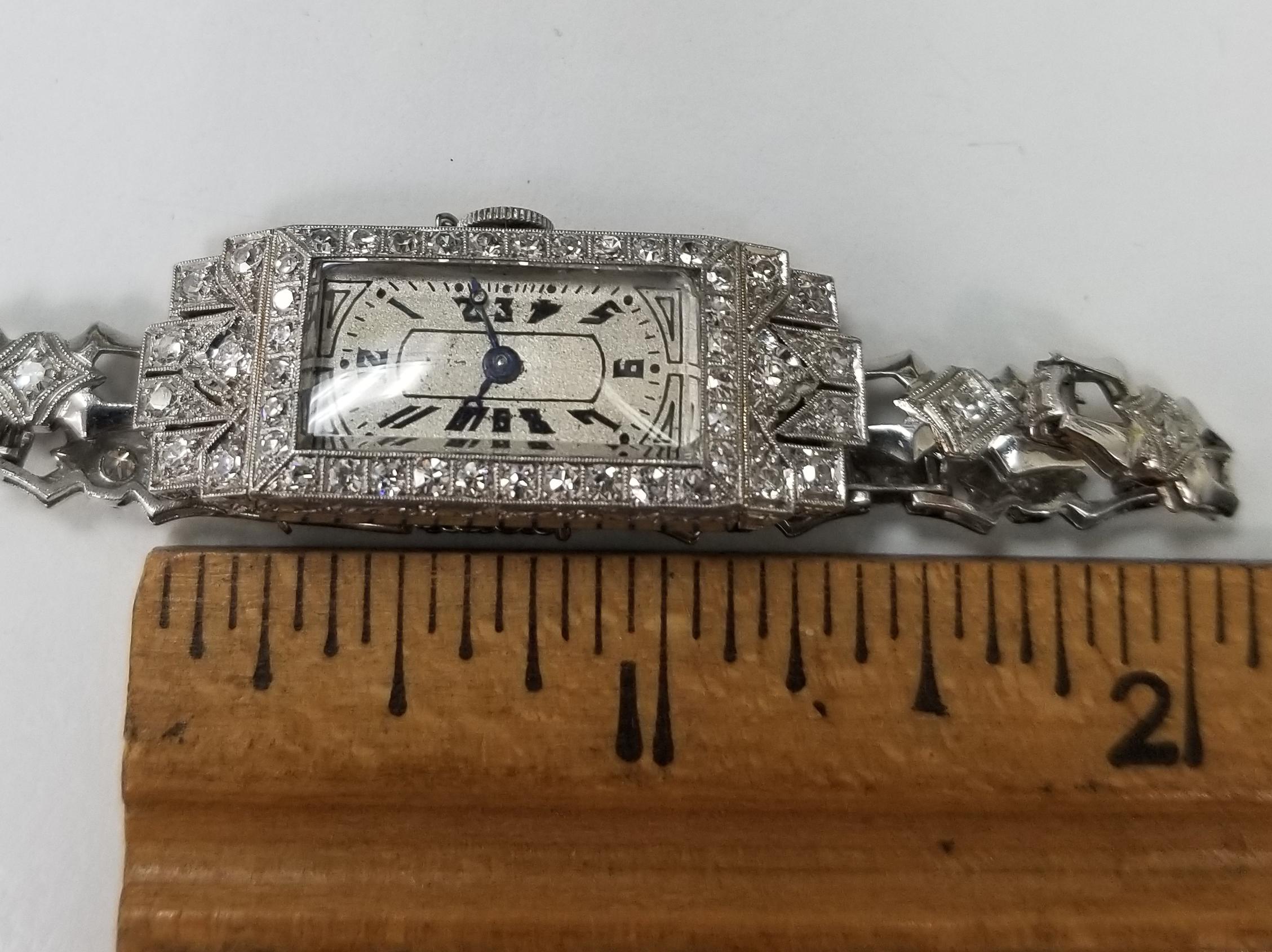 vintage diamond watches