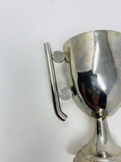 Vintage Art Deco Pewter Trophy Cup 1930s