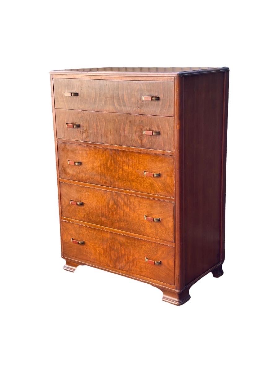 wood vintage dresser