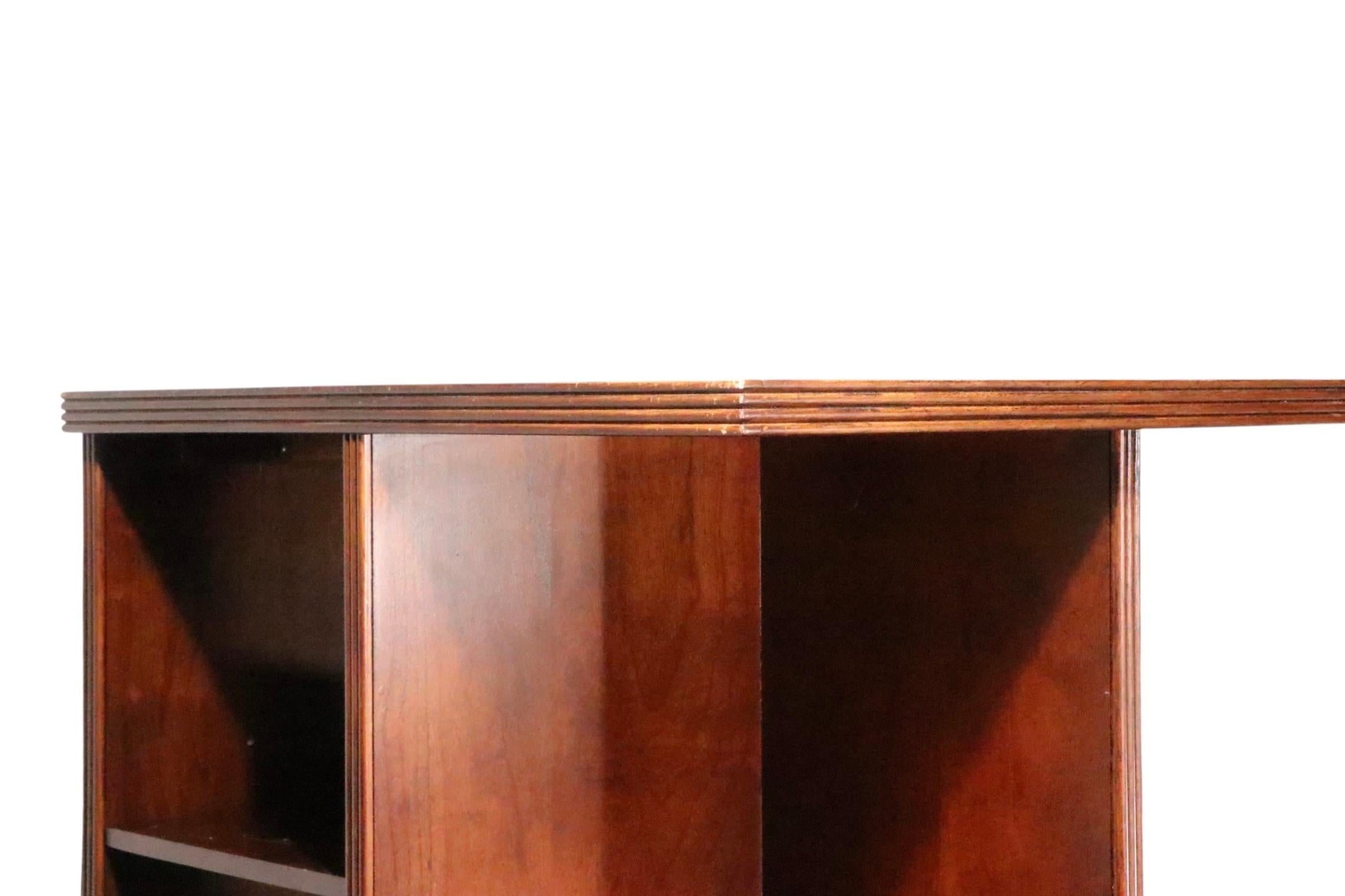 Art of Vintage Deco  Libreria rotante Bibliotheque in vendita 4