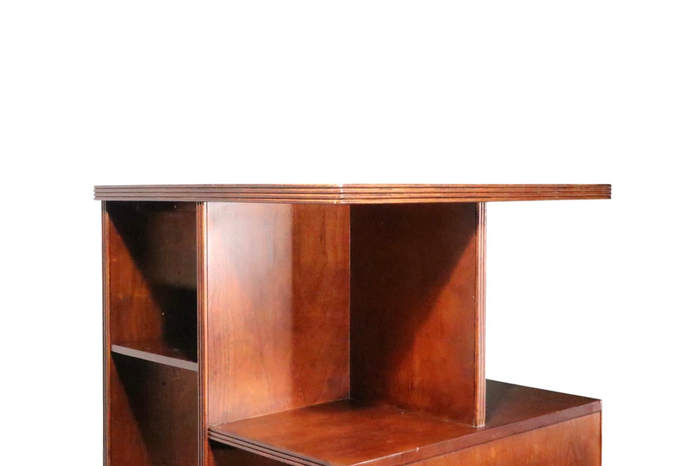 Art of Vintage Deco  Libreria rotante Bibliotheque in vendita 5